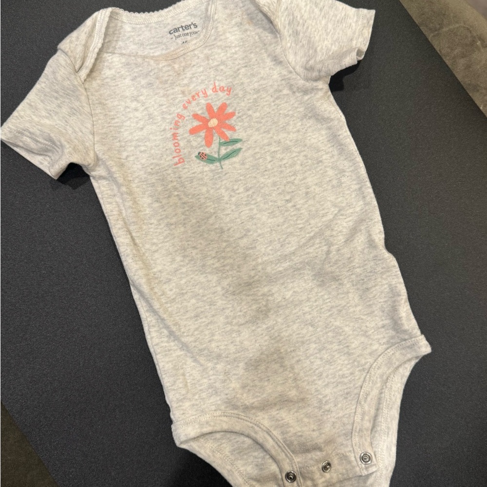 Carter's Gray Baby One Piece